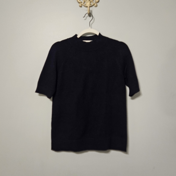 Premise Navy Women's Turtleneck Sweater - Picture 2 of 5